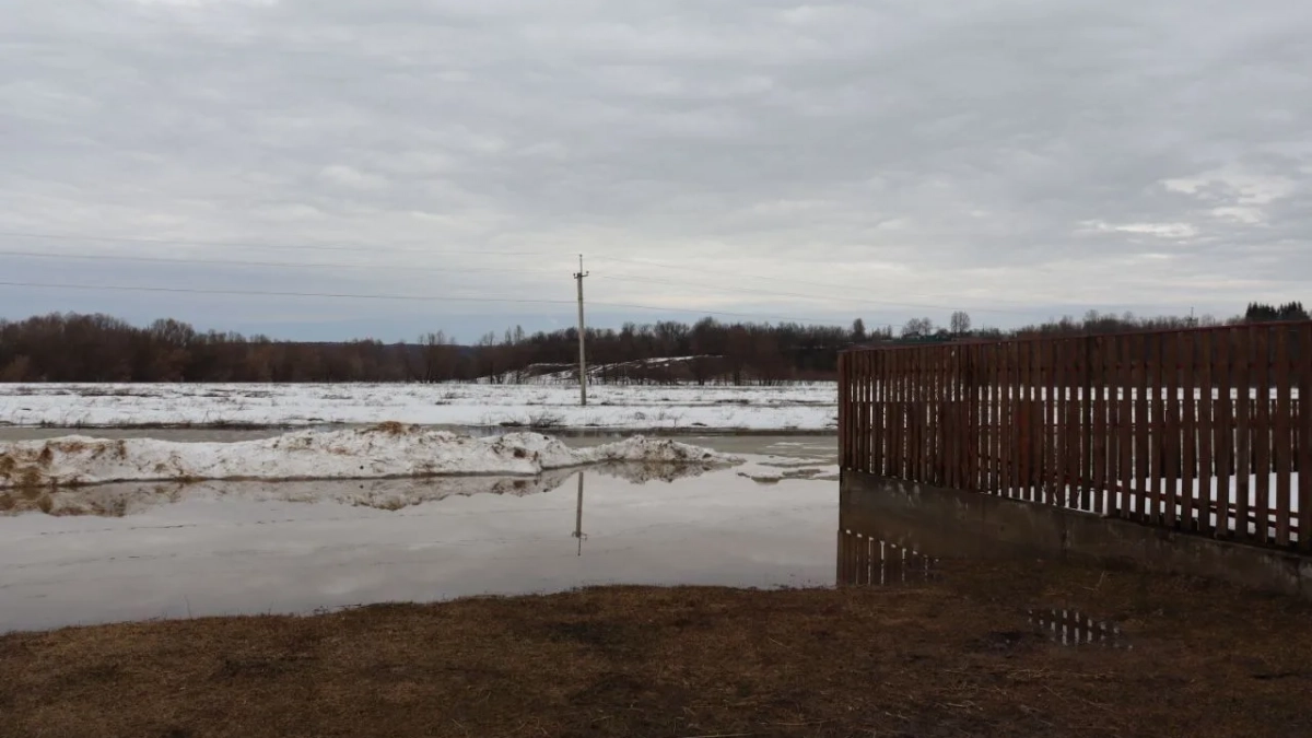 Паводок подтопил 59 дворов в шести районах Чувашии