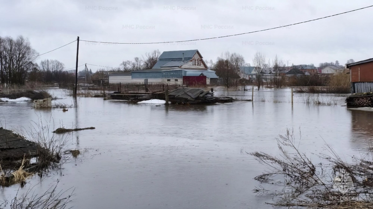 В Чувашии фиксируют опасное повышение уровня воды в реках