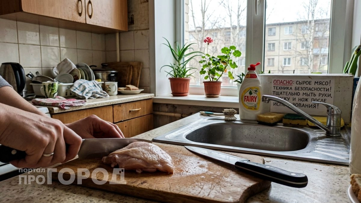 Хватит это делать: почему мытье мяса под краном превращает вашу кухню в зону биологического заражения
