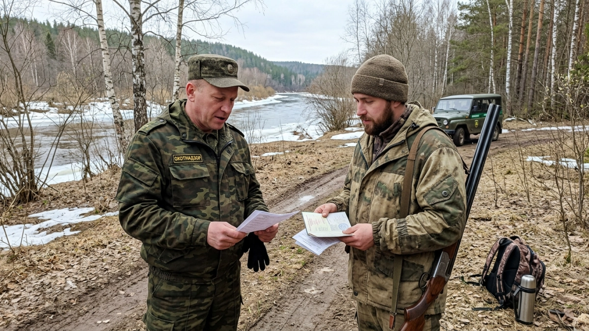 300 охотников проверили за неделю в Чувашии — нарушений не нашли