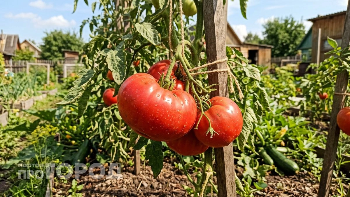 Выкинула всю химию с участка и перешла на органику: теперь мои томаты весят по 600 граммов и радуют вкусом