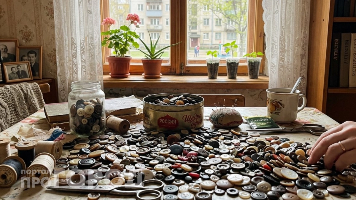 Пуговицы со старых вещей никогда не выкидываю: для других – хлам, а для меня – лучший декор для дома