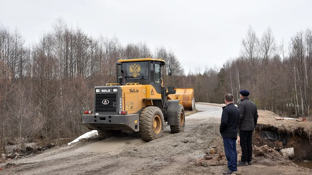 Дорогу Молния — Нижние Абакасы спасли от паводка нестандартным решением