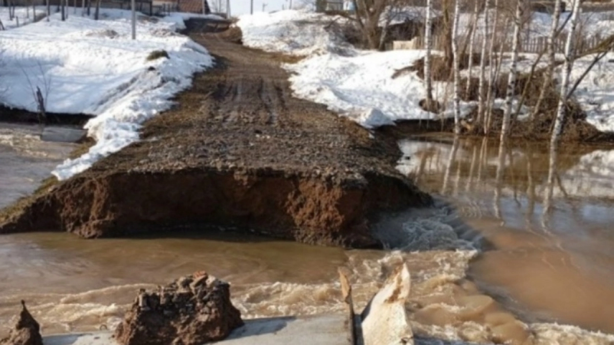 В Красноармейском районе паводок размыл дамбу, построенную на деньги жителей по проекту “Ниме”