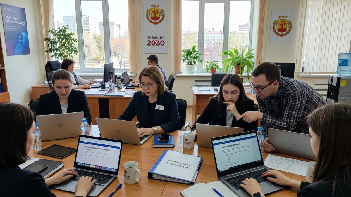 Сотрудники Минцифры Чувашии сдали «Цифровой диктант» почти на отлично