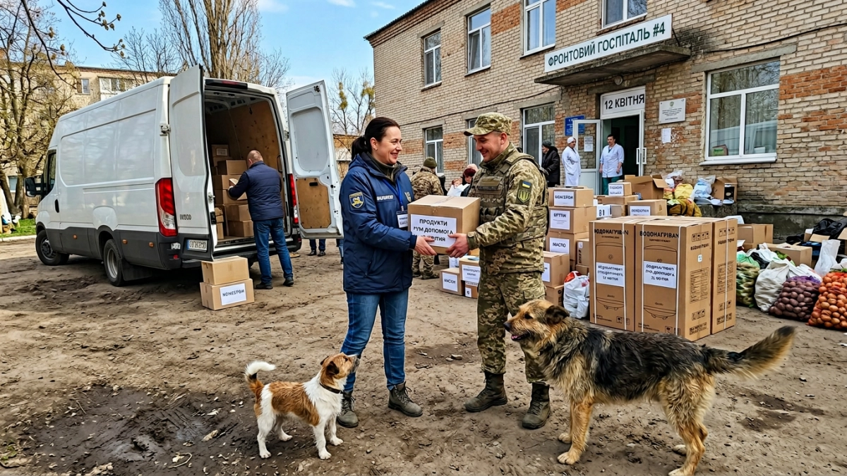 Три тонны помощи из Чувашии доставили в два прифронтовых госпиталя ЛНР
