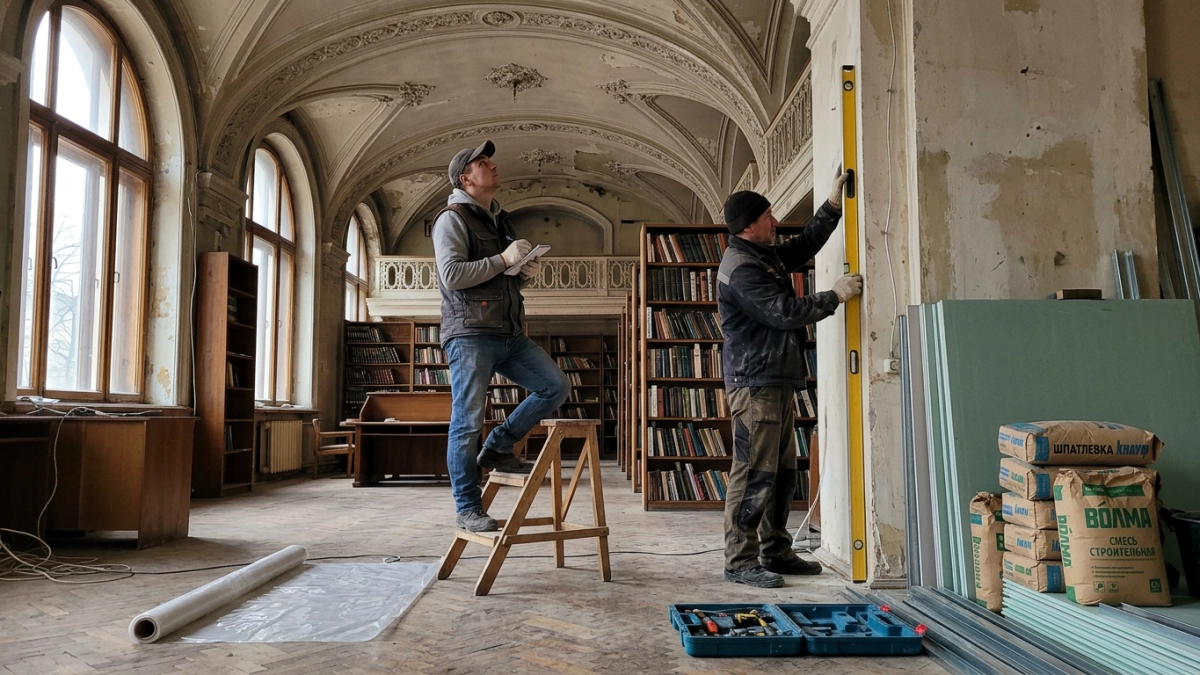Библиотека XIX века в Ядрине готовится к восстановлению после одобрения сметы