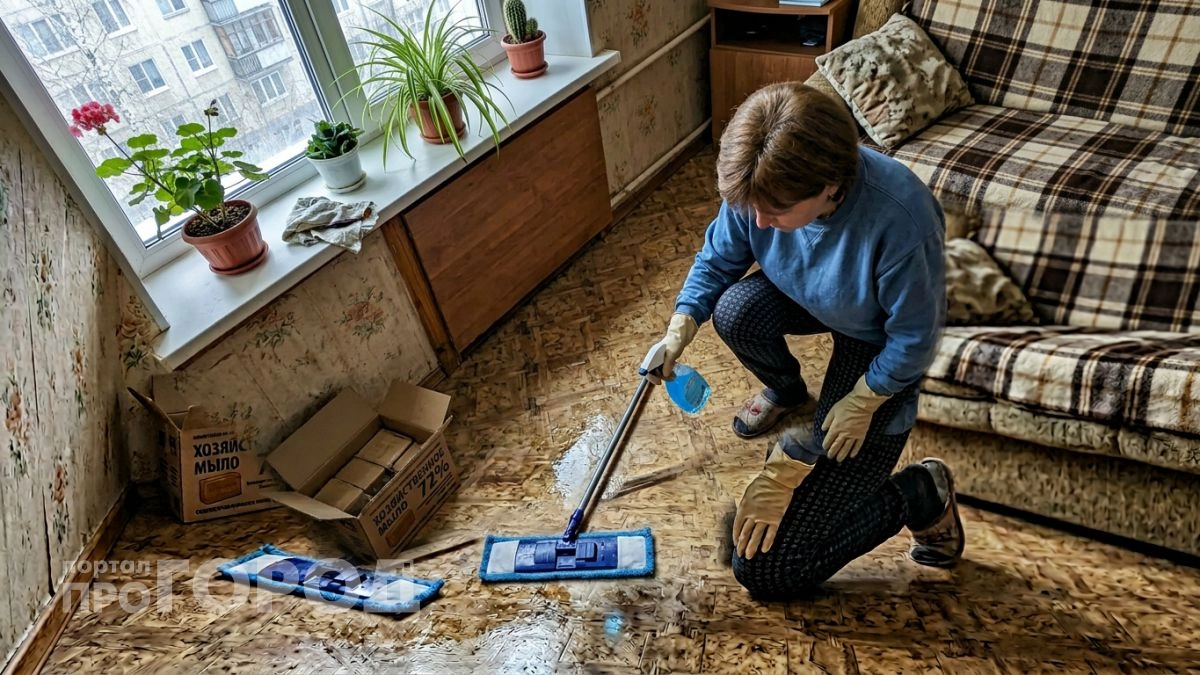 Почему пол остается мутным после мытья: пять ошибок в уборке, из-за которых вы зря тратите свое время и силы