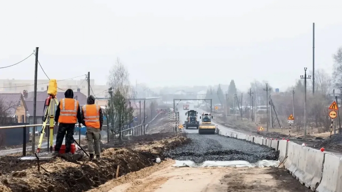 Работа кипит: как продвигается ремонт Лапсарского проезда в Чебоксарах