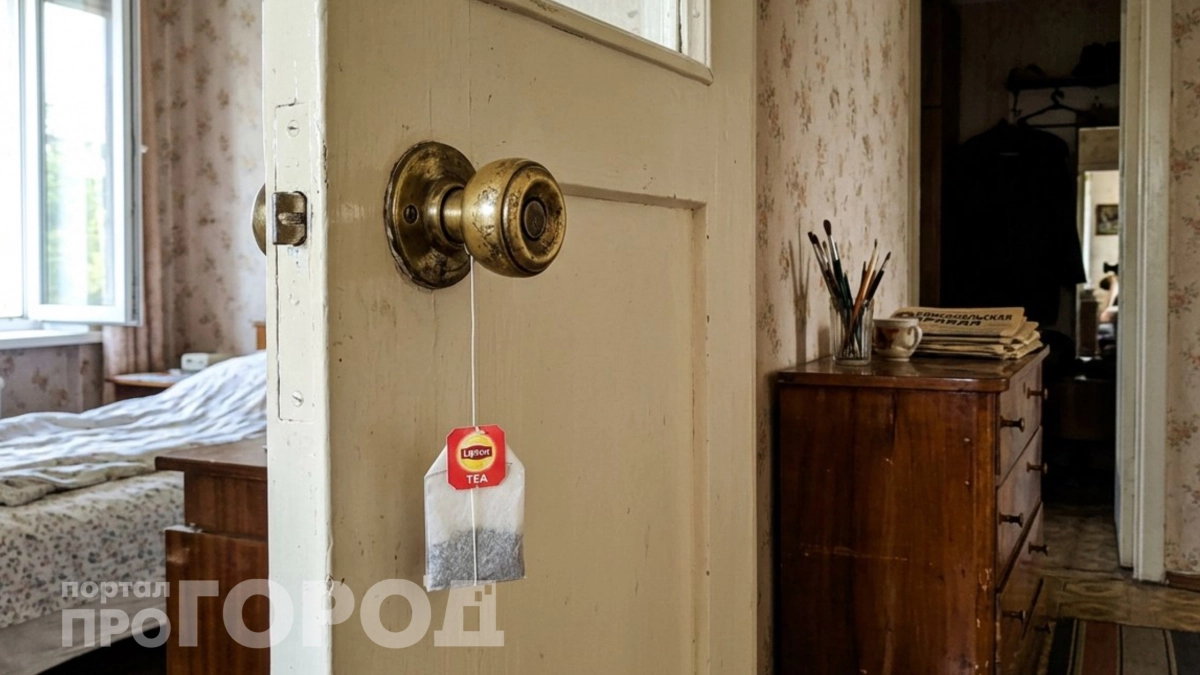 Привязываю чайный пакетик к ручке двери: подруга крутила у виска, а теперь сама использует и благодарит