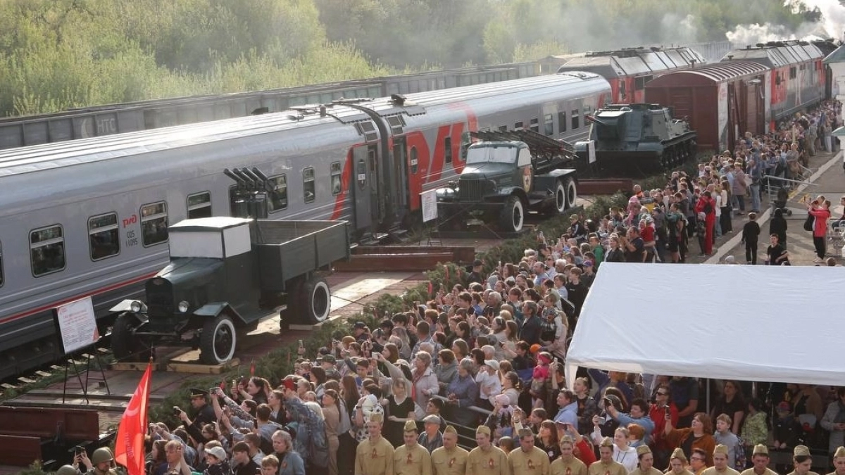 "Поезд Победы" проедется по Чувашии, но остановка запланирована лишь в одном поселке