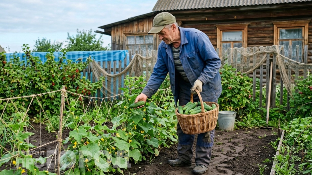 Огурцы пошли уже в июне: простой способ получить богатый урожай раньше всех