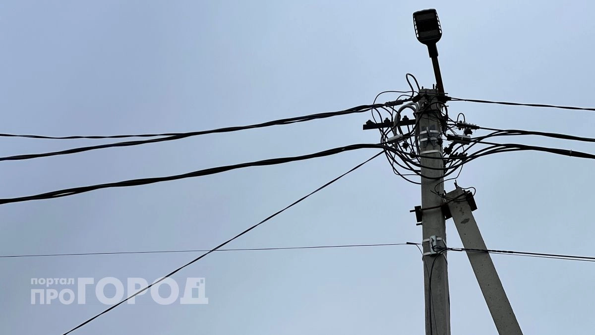 В одном районе Чувашии пока не наладили свет для 849 жилых домов