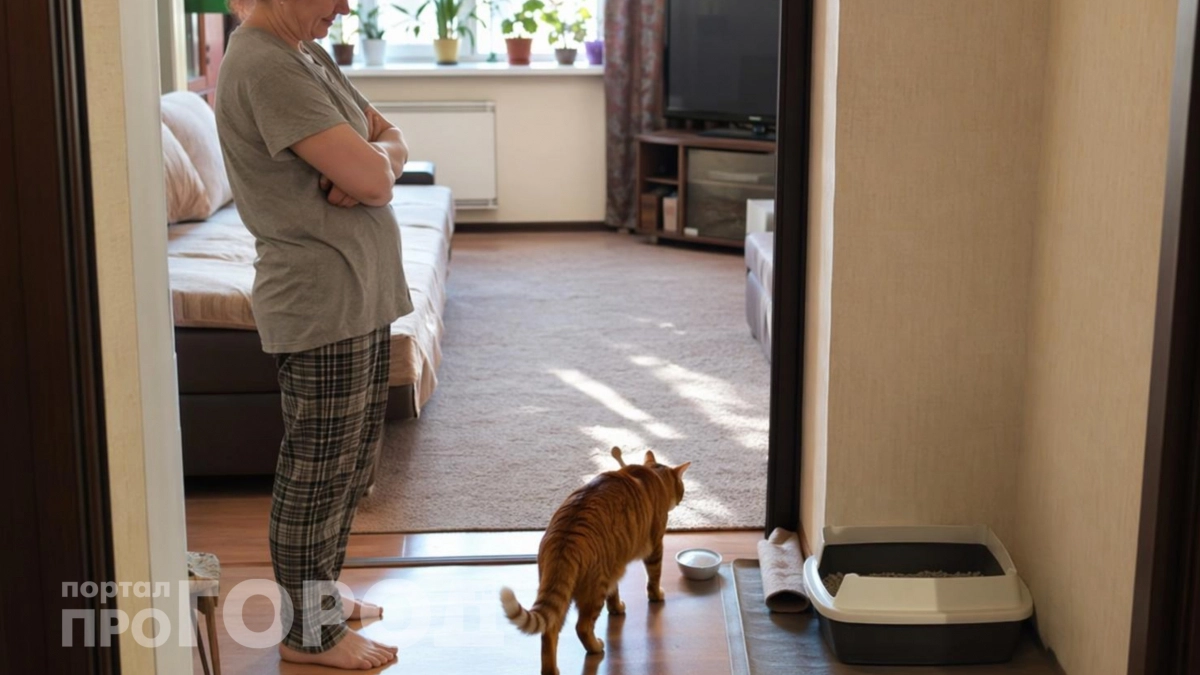 Кошка больше не метит дома где попало: сделала всего одно действие, и она полюбила лоток
