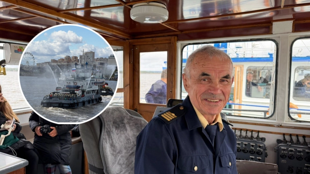 Как прошло открытие речной навигации в Чебоксарах: интервью с капитаном, экскурсия по судну и предложение руки и сердца