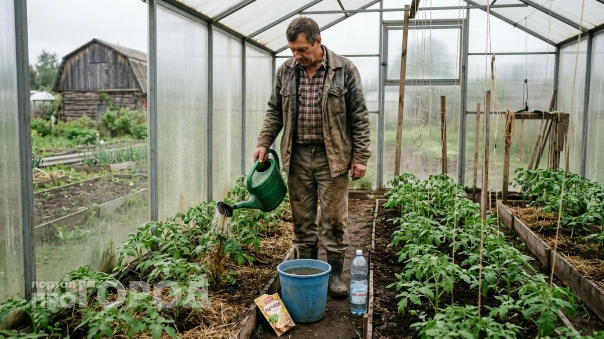 Поливаю рассаду этим средством раз в неделю: томаты растут крепкими и приносят урожай ведрами каждый сезон