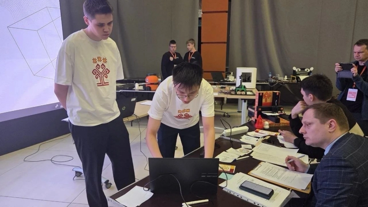 Роботы и национальные узоры: школьники из Чувашии вошли в число лучших по 3D-моделированию