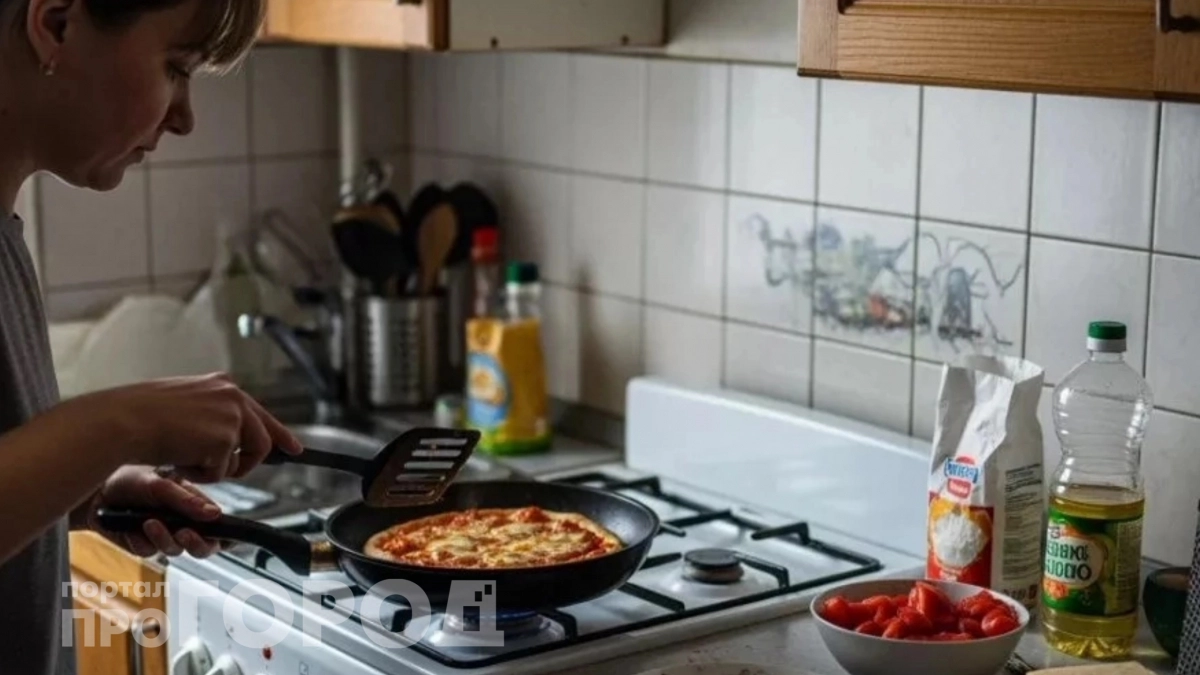 Делаю вкуснейшую пиццу на сковороде всего за 15 минут: муж и дети сметают сразу же