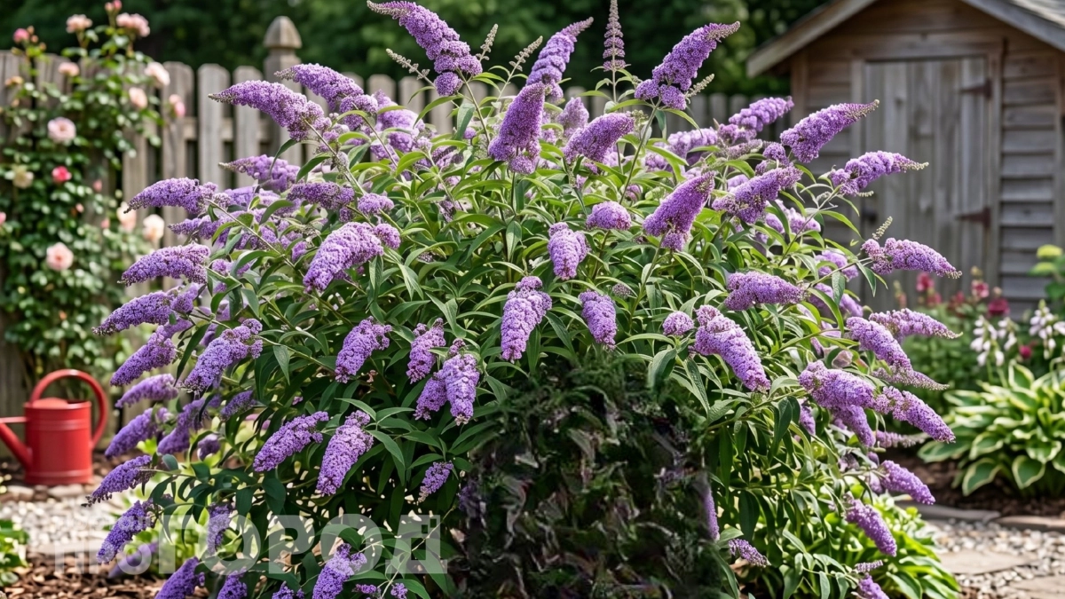 Роскошный сиреневый фонтан из ароматных цветов  весь сезон: этот кустарник растет даже на сухой почве