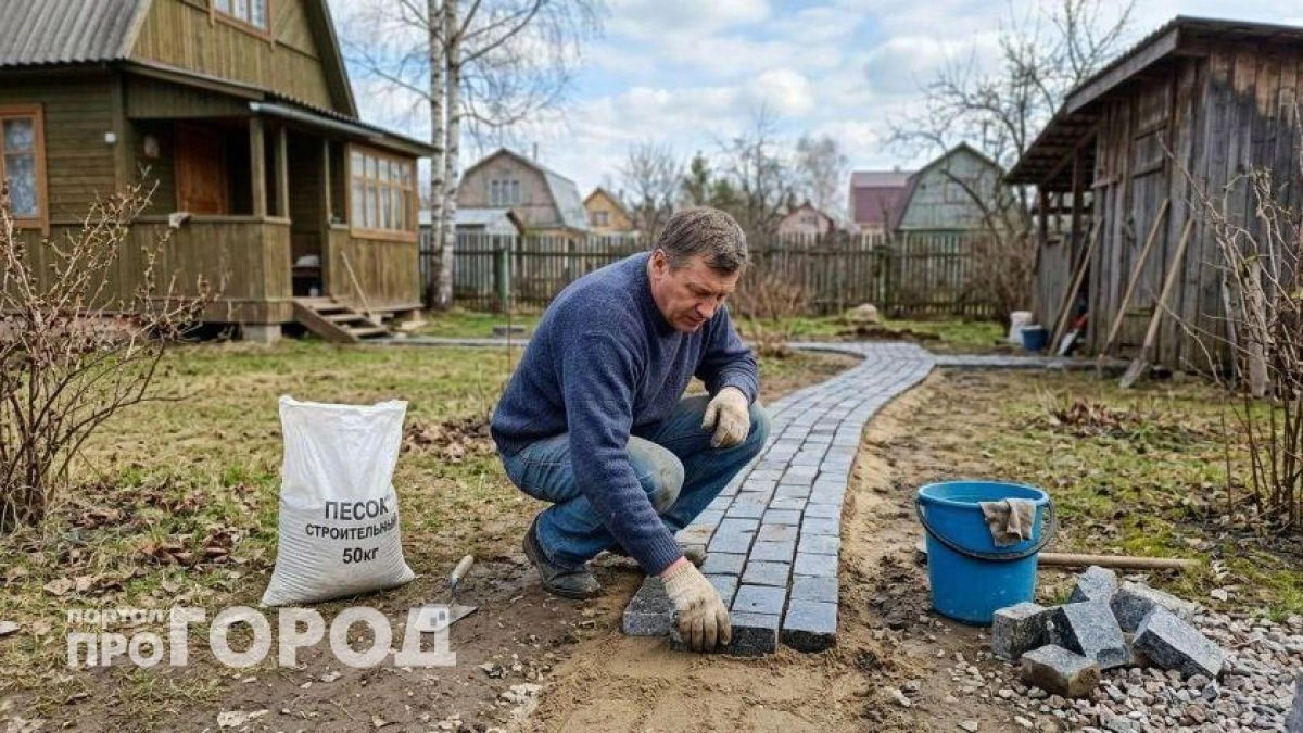 Больше никакой плитки: как я сделал садовые дорожки из дешевых материалов, которые служат уже пять лет