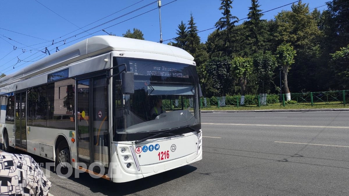 В Чебоксарах полностью остановили работу автобусов и троллейбусов