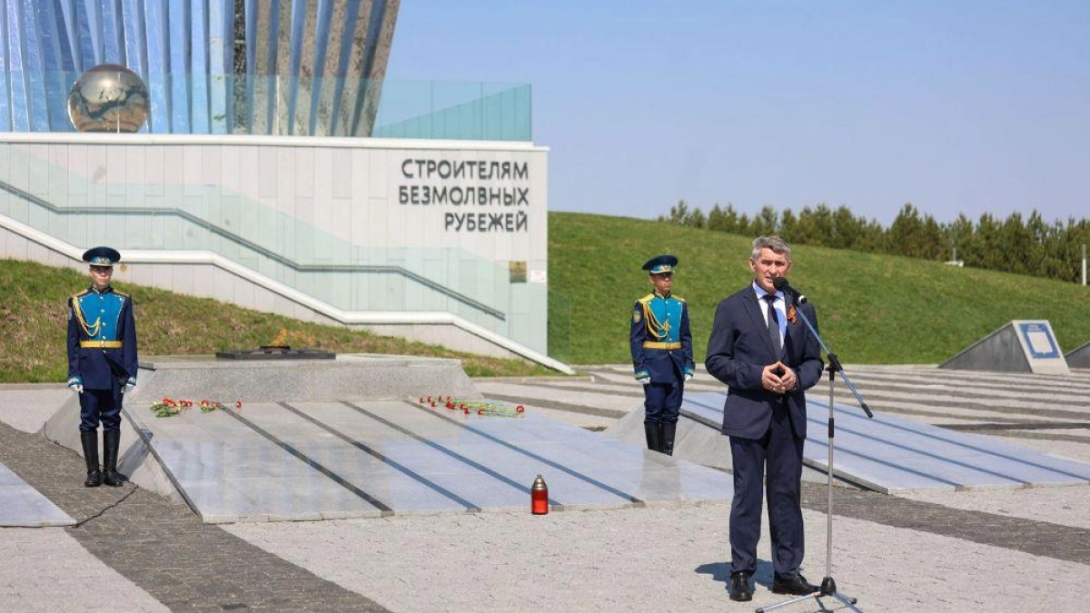 В Козловском округе зажгли Вечный огонь от пламени Сурского рубежа