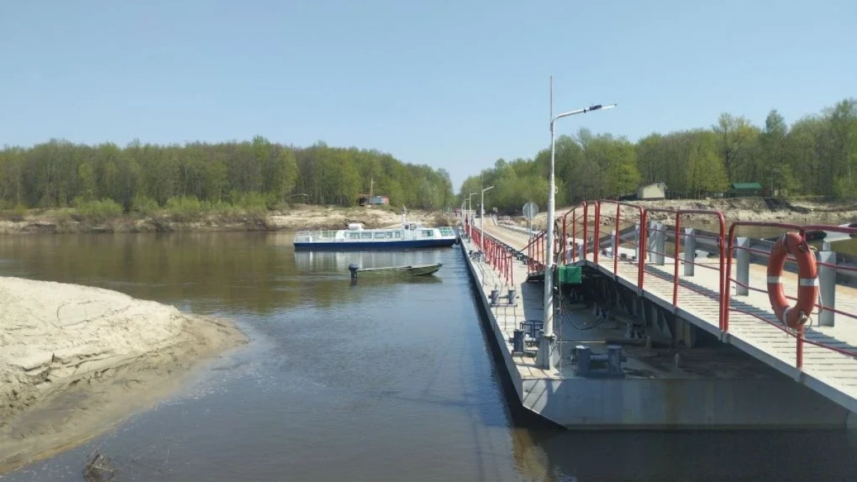 Переправа через Суру связала Нижегородскую область и Чувашию