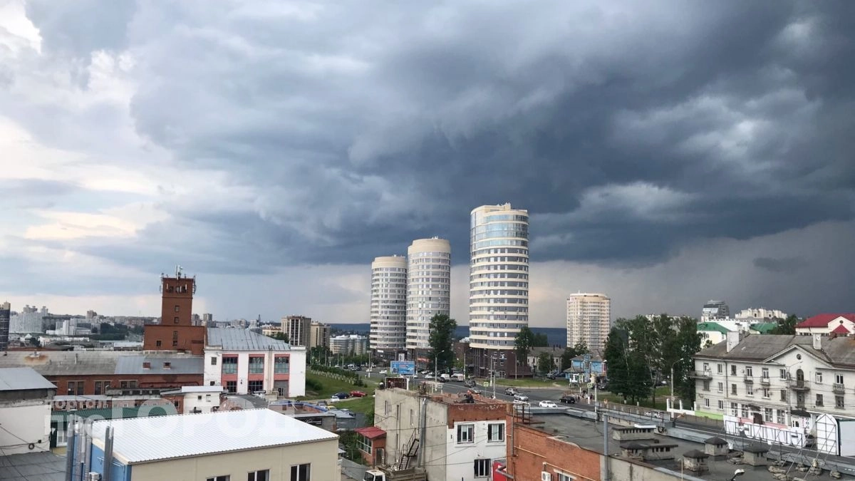 Чувашию ждет дождливая погода с грозой