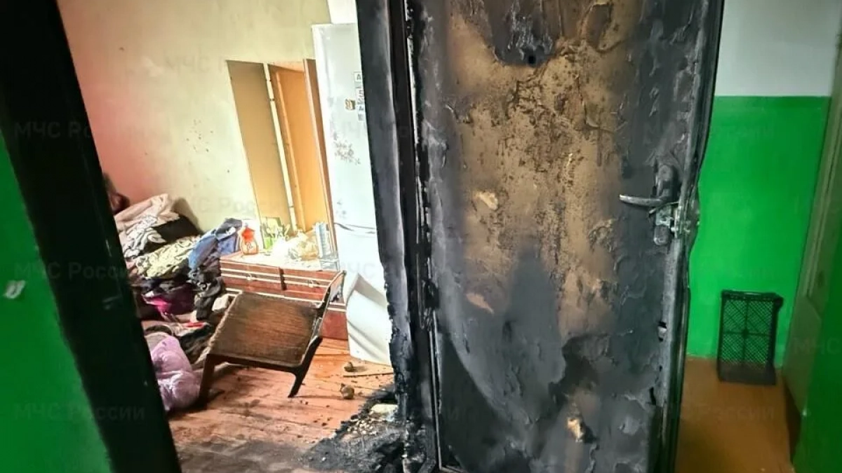 В Шумерле загорелась комната в общежитии