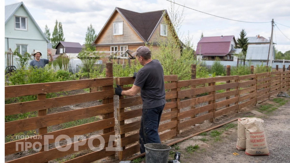 Сделайте забор из поддонов на зависть соседям: выглядит дорого, а обошлось в цену горы цемента 