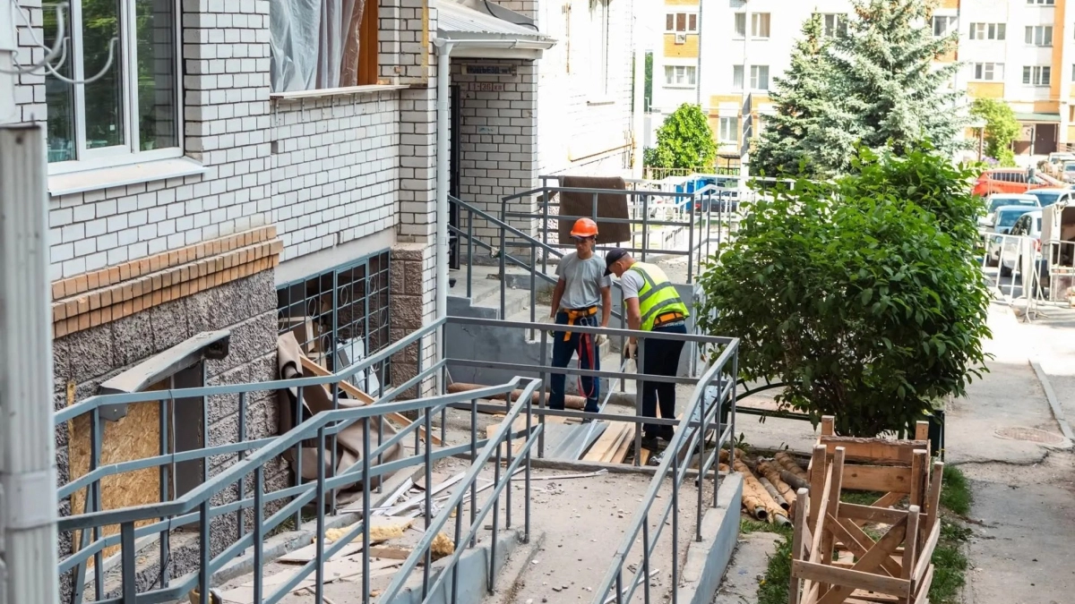 В Чебоксарах завершили ремонт в 33 домах, пострадавших при атаке БПЛА