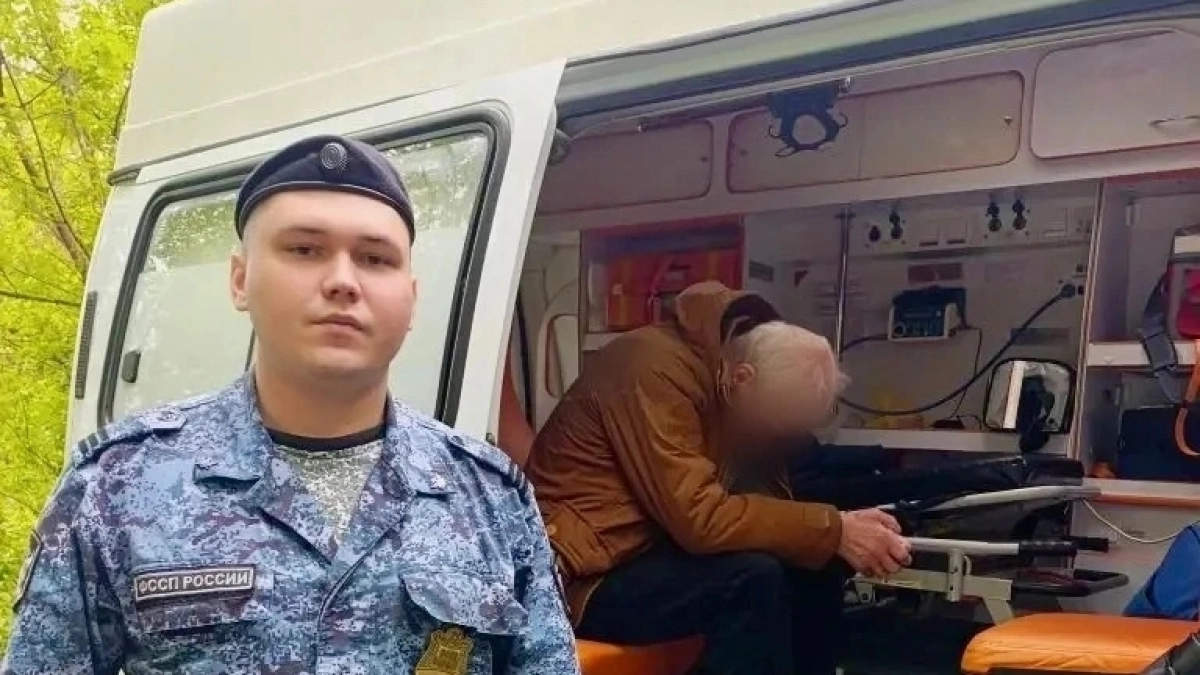 Пристав из Алатыря спас мужчину с инфарктом, который два дня пролежал в кустах