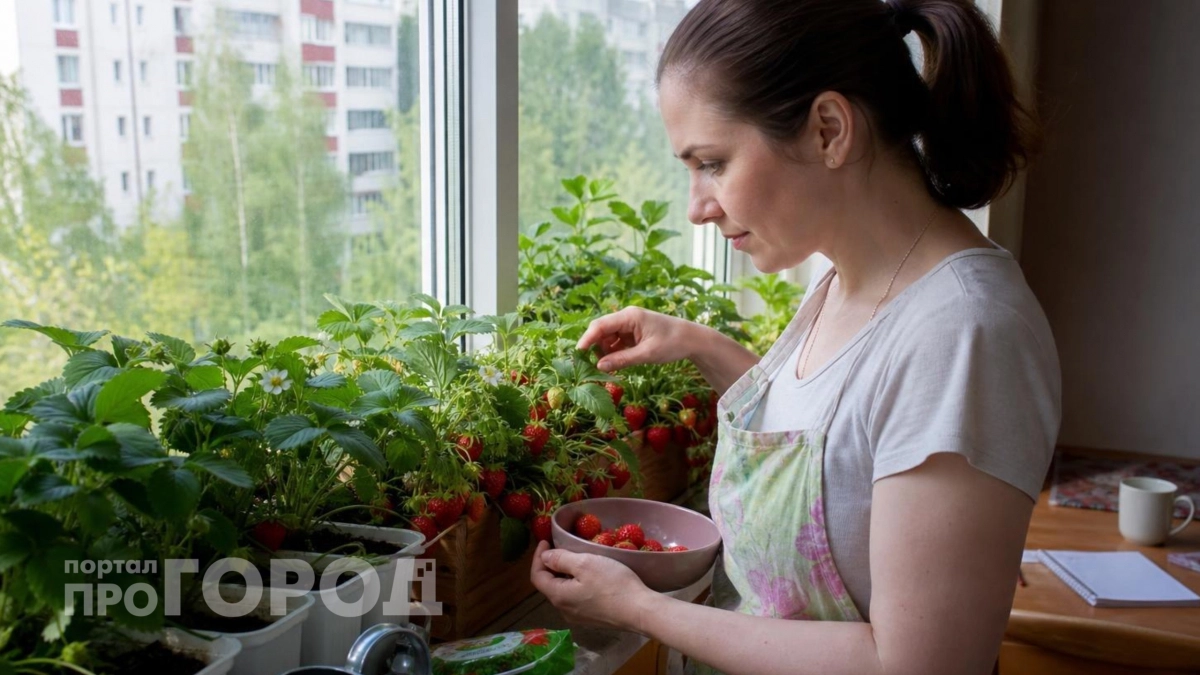 Хватит кормить магазины: как вырастить килограммы клубники на обычном подоконнике, даже если нет дачи
