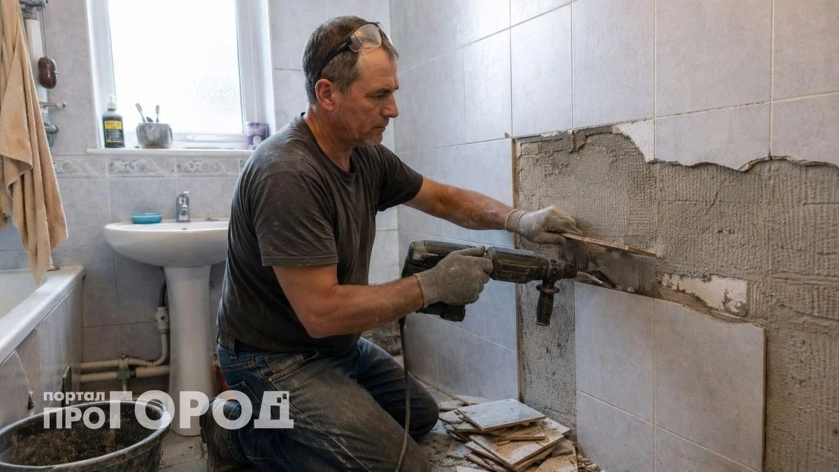 Больше никакой плитки в ванной: этот бюджетный материал клеится за пару часов и прослужит долгие годы
