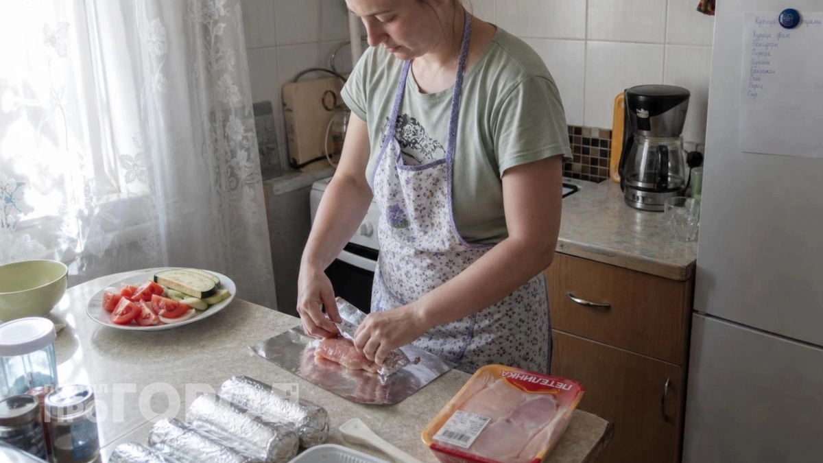 Ужин для уставших: ресторанный рецепт "мясо в конверте" из самых дешевых продуктов