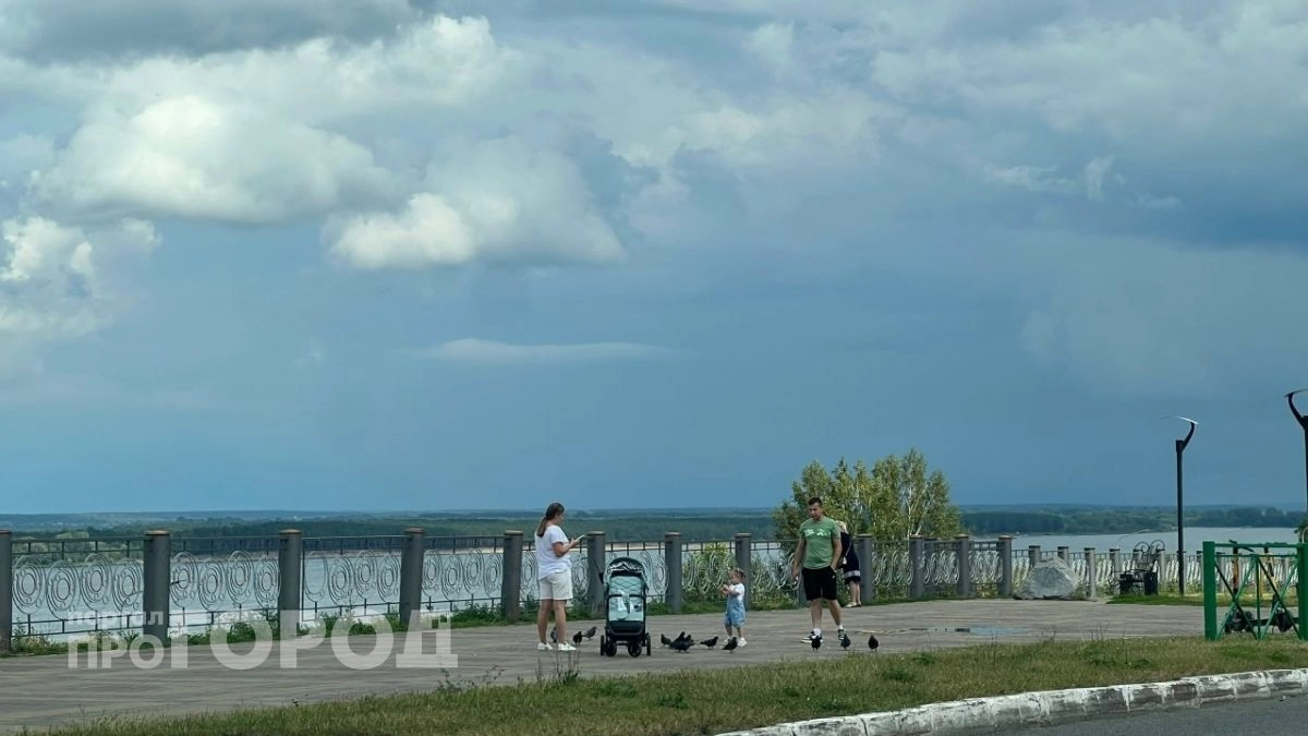 Воскресный день обещает жителям Чувашии небольшой дождь и дневную жару до +28