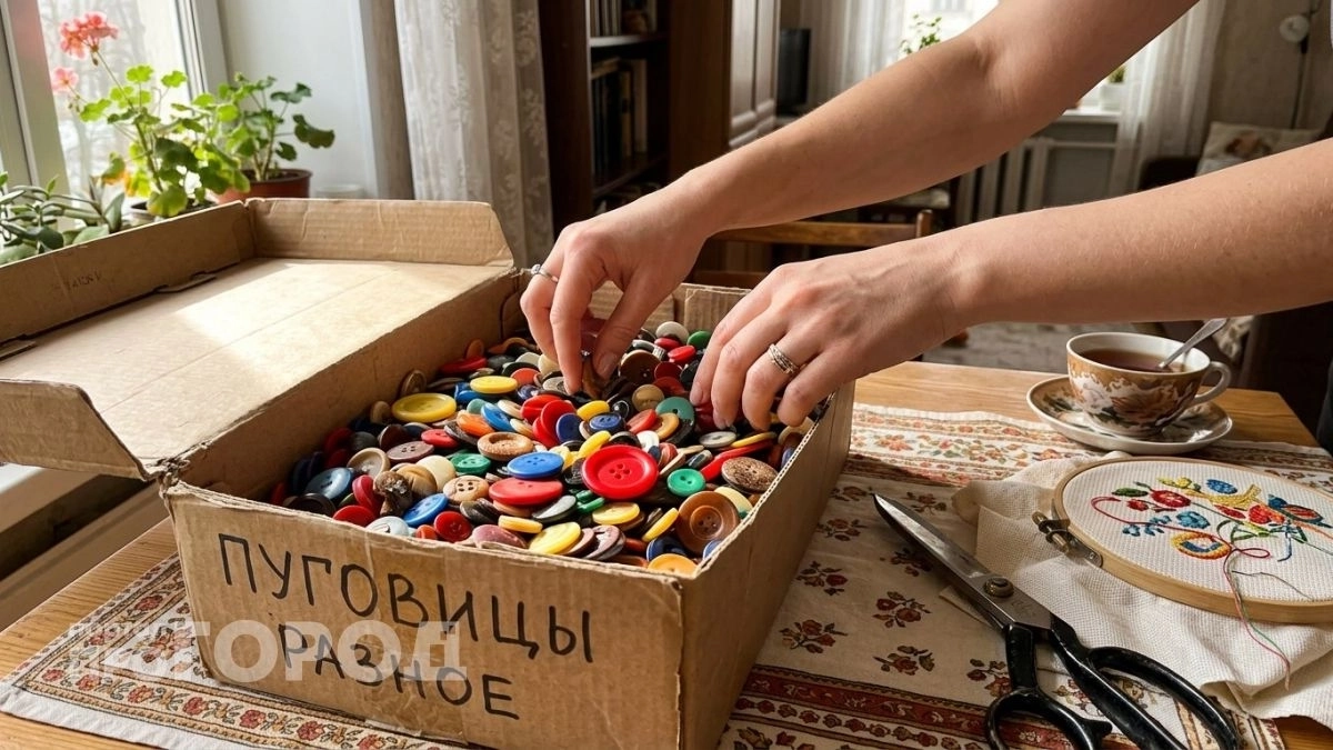 Больше не отправляю пуговицы в мусор: 5 эффектных способов превратить их в стильный декор для вашего дома