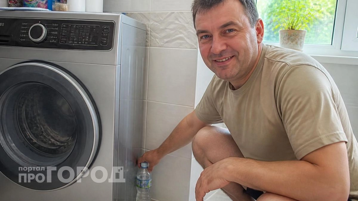 И как я жил без этой находки: кладу пластиковую бутылку за стиральную машинку - мелочь, а пользы выше крыши