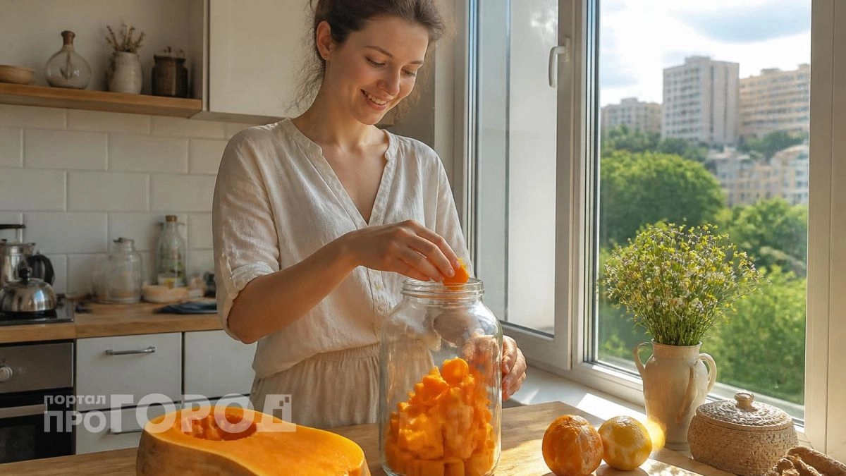 У нас тыква не лежит месяцами на балконе: делаю из нее десерт – вкус как у манго