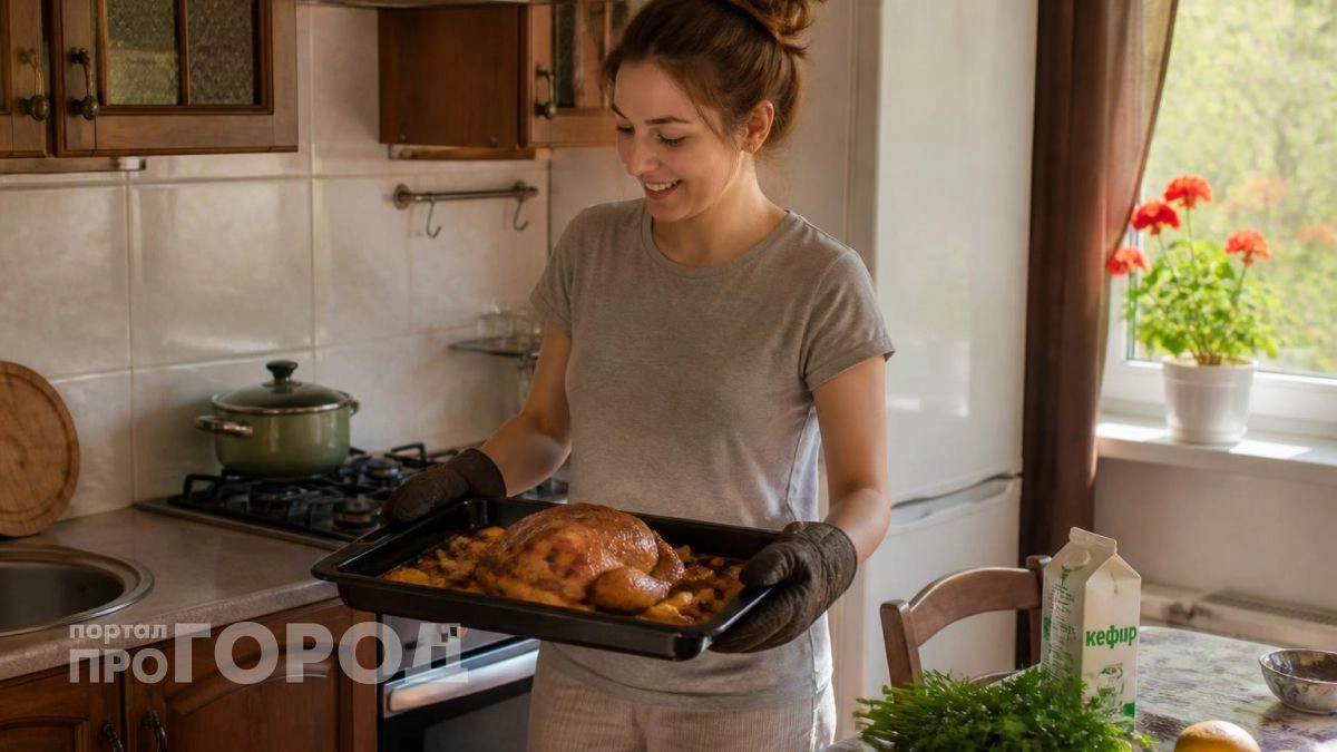 Такая курица просто тает во рту: просто добавляю кефир на этом этапе готовки и наслаждаюсь