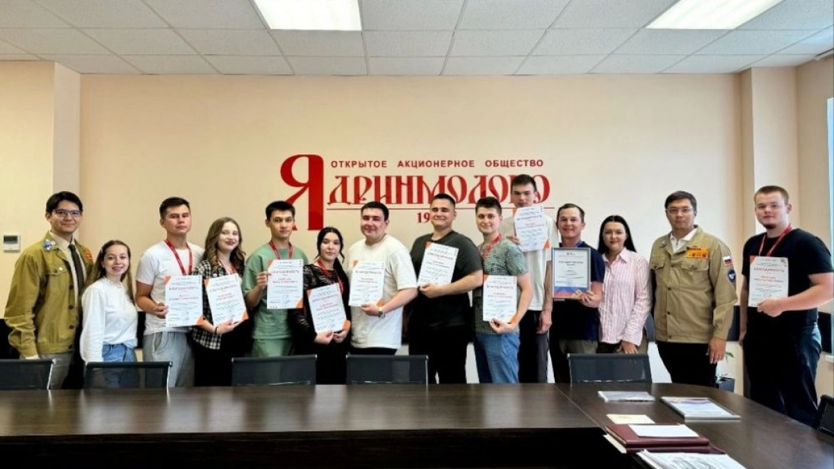 В Чувашии завершился проект «Наша Корова»: сезон на «Ядринмолоко» прошли 14 студентов