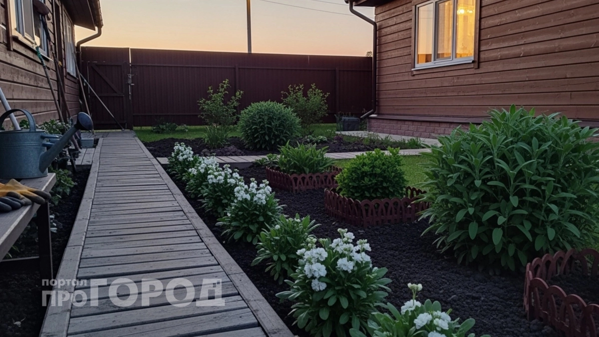 Садовая дорожка на даче больше не мокнет: заменил цемент на этот материал – остается сухой даже в ливень