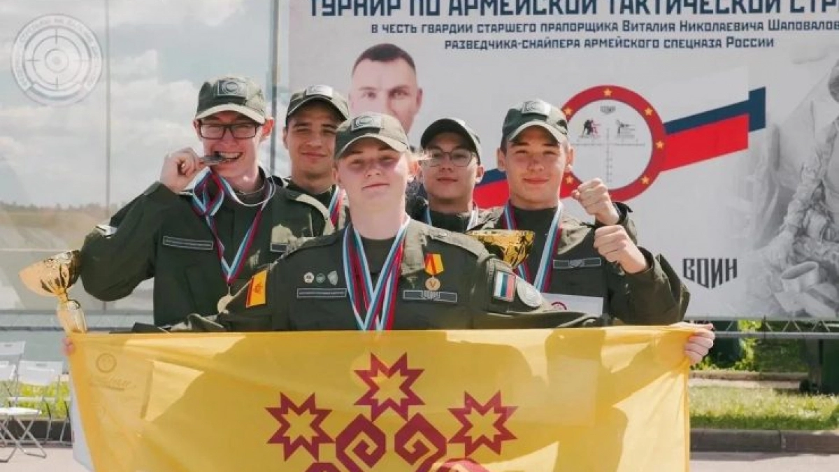 Курсанты из Чувашии взяли золото по тактической медицине в парке «Патриот»