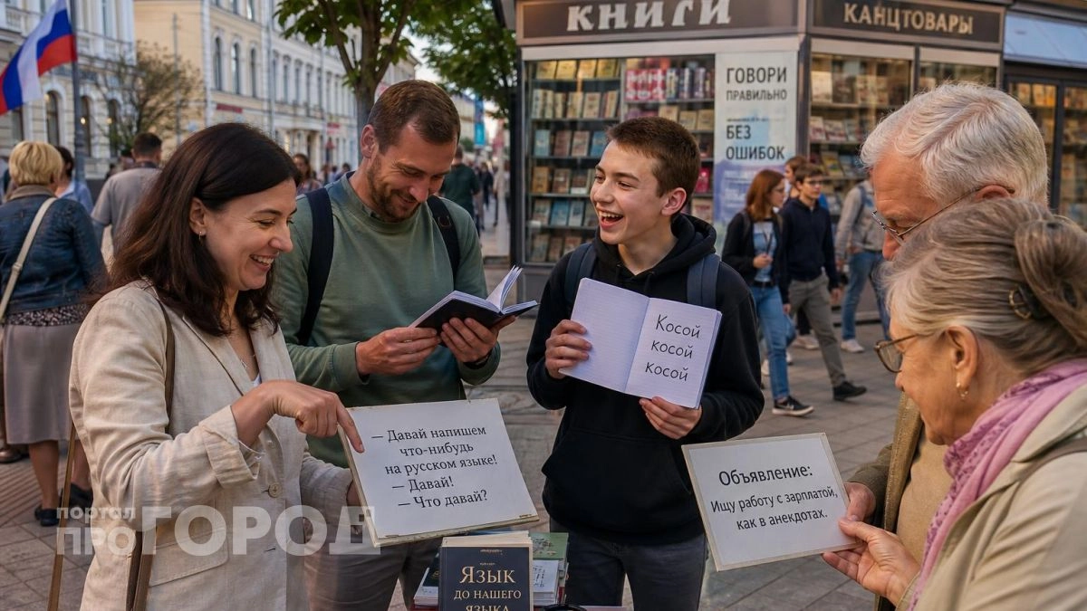 Смеялась до колик: собрала 17 мемов про русский язык, которые поднимут настроение даже после сложного дня