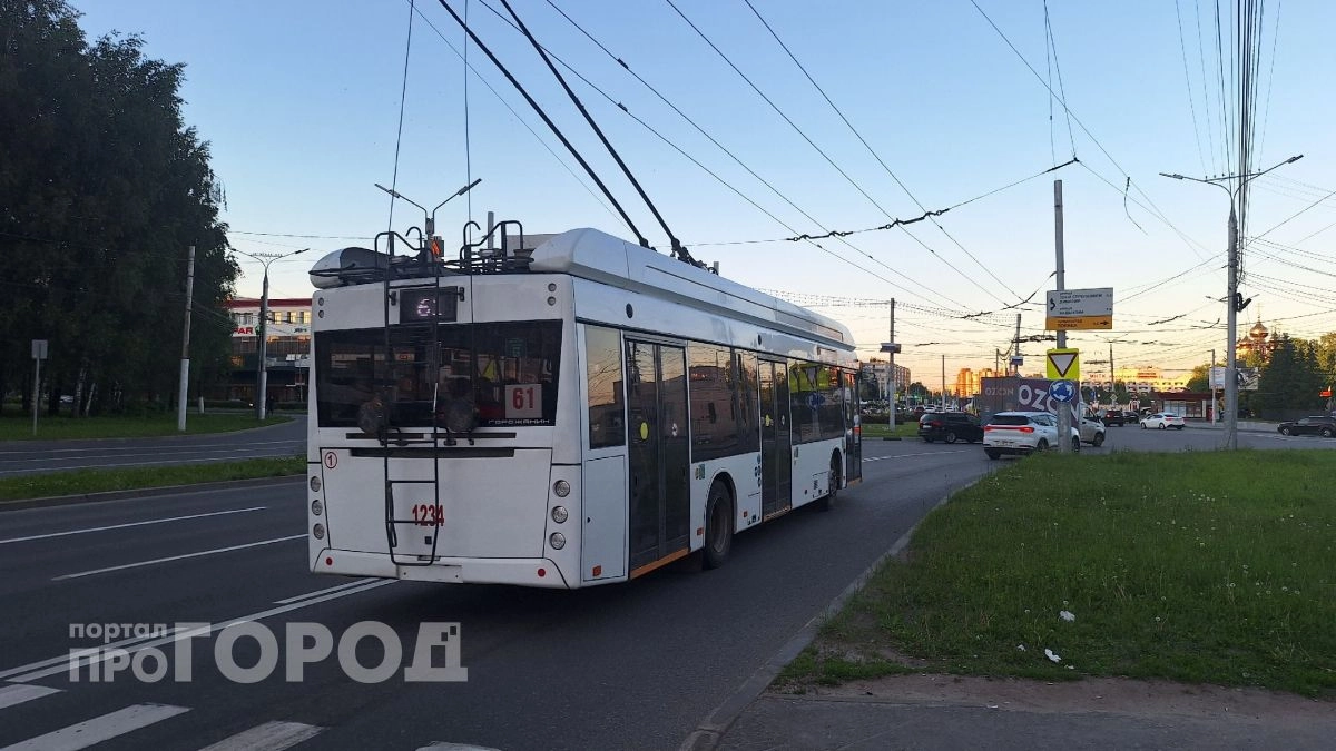 Чувашия закупит 10 троллейбусов с автономным ходом 20 км