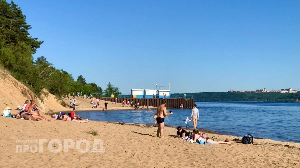 Жара для пляжа и отдыха выше +30 задержится в Чувашии 