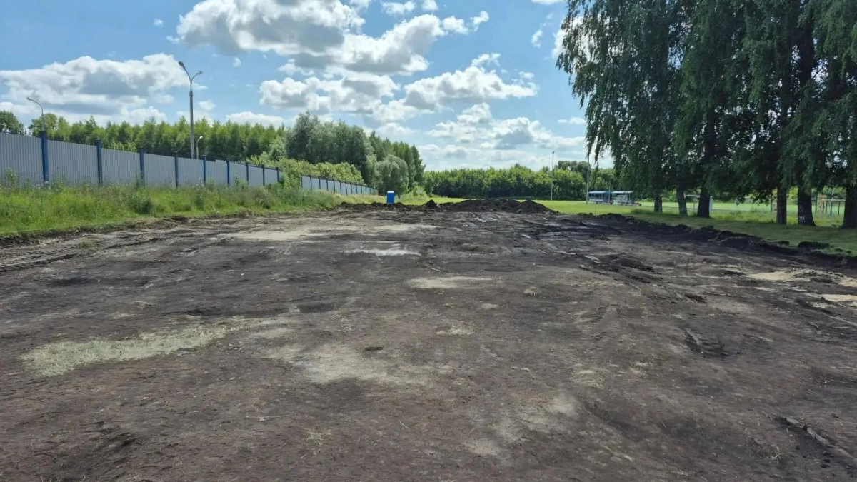 В Яльчикском округе начали строить «умную» спортплощадку за 16,5 млн рублей