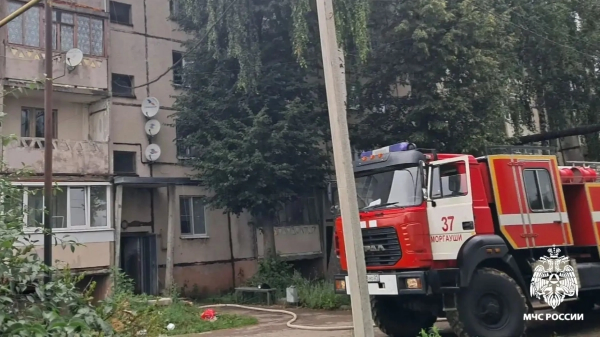 В Чувашии при тушении пожара нашли тело хозяина квартиры