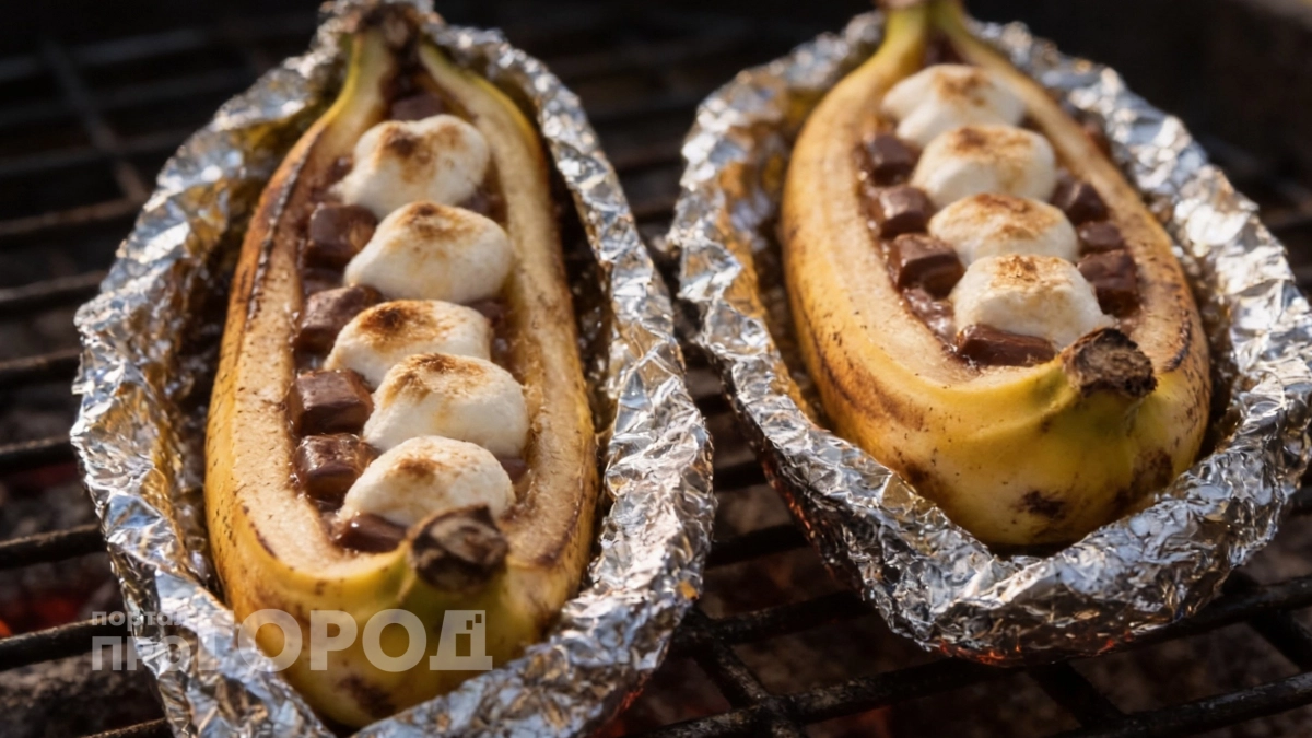 Вкуснейший десерт на мангале за 7 минут: готовлю сразу после шашлыка