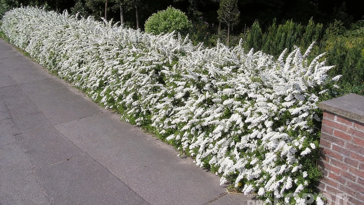 Стена белоснежных цветов без лишних хлопот: как вырастить кустарник, который превратит ваш сад в облако